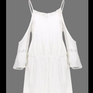 💜TRADED💜 White Romper